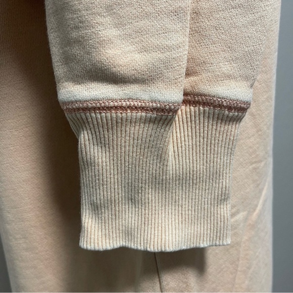 Pilcro and The Letterpress by Anthropologie Peach Donna Sweatshirt Large - Picture 3 of 5